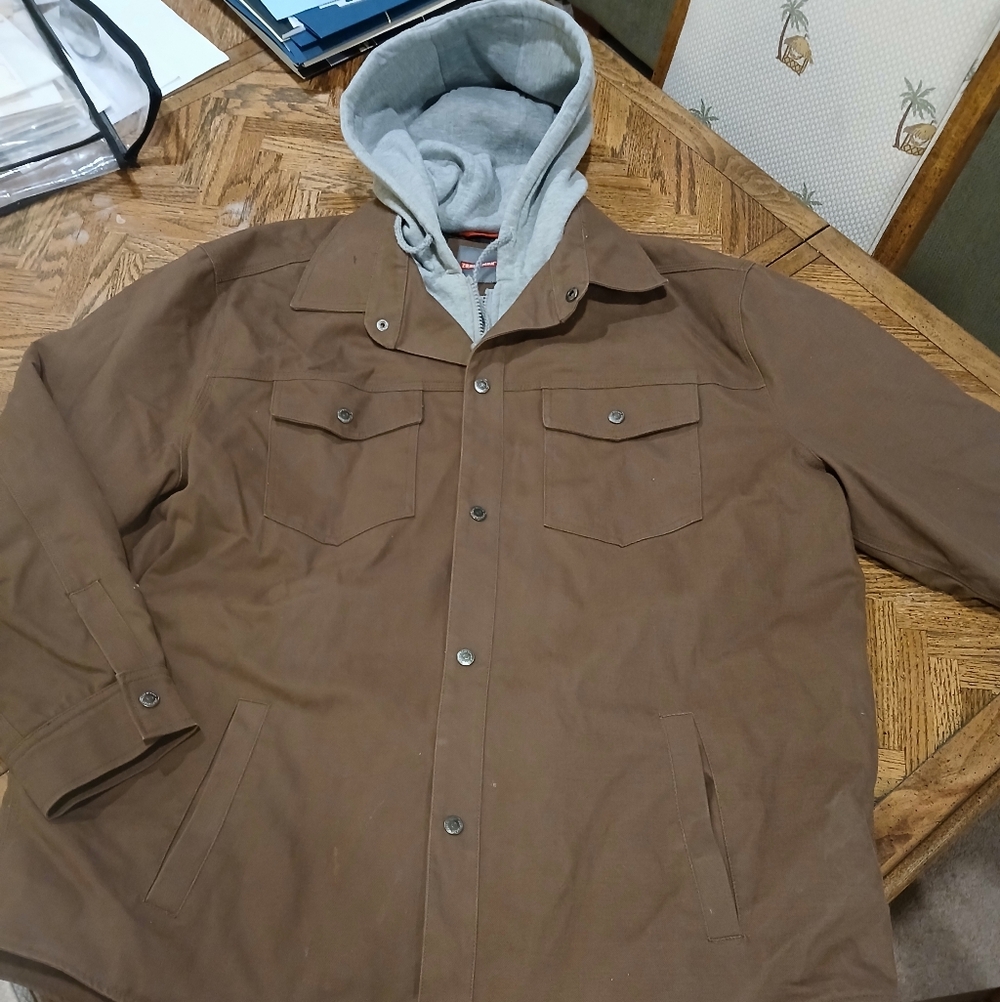 Brand New Craftsman Hooded Work Coat